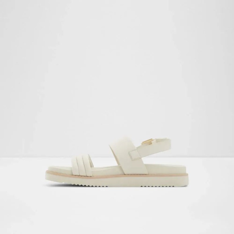 Adwerrandra Sandalia Mujer Tira Plana Aldo Fashion Otro Blanco