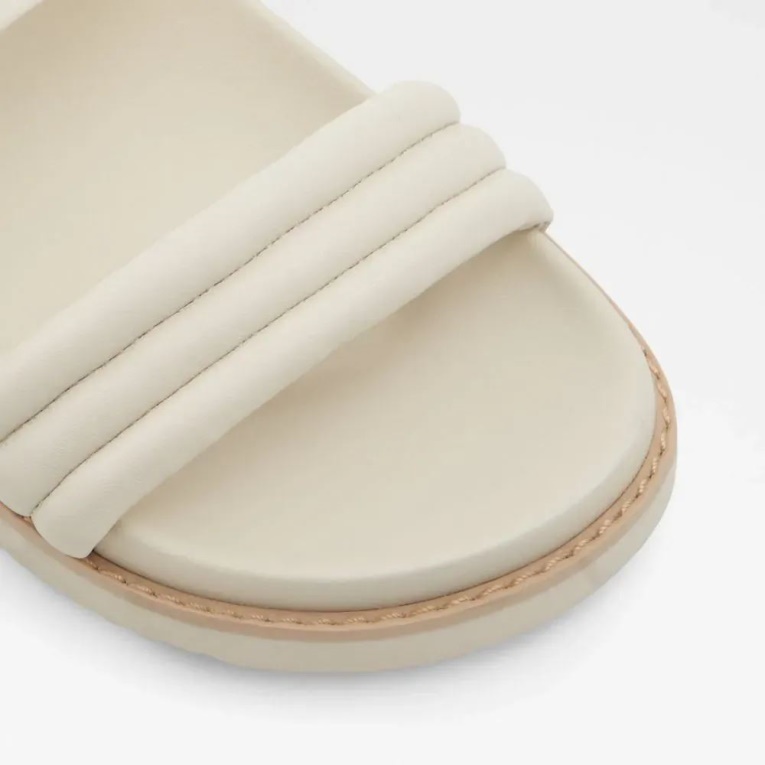 Adwerrandra Sandalia Mujer Tira Plana Aldo Fashion Otro Blanco