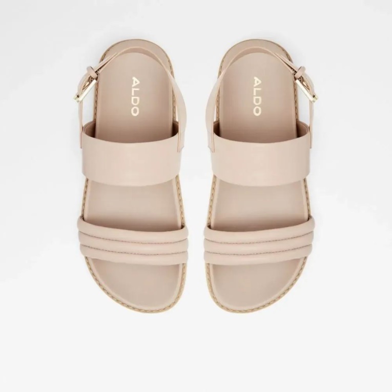 Sandalias Planas De Mujer Adwerrandra Rosa Claro Moda Aldo