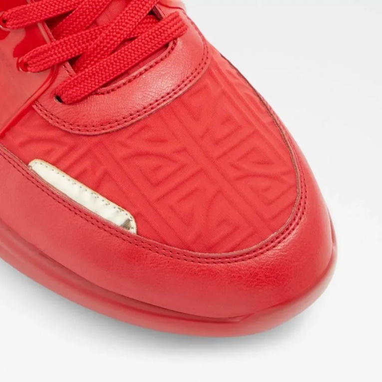 Aldo Fashion Adalwinn Hombres Jogger Zapatillas Rojas