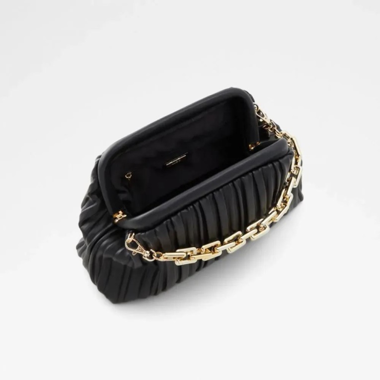 Negro Bolso De Mano Mujer Aldo Fashion Aerrassa Clutch