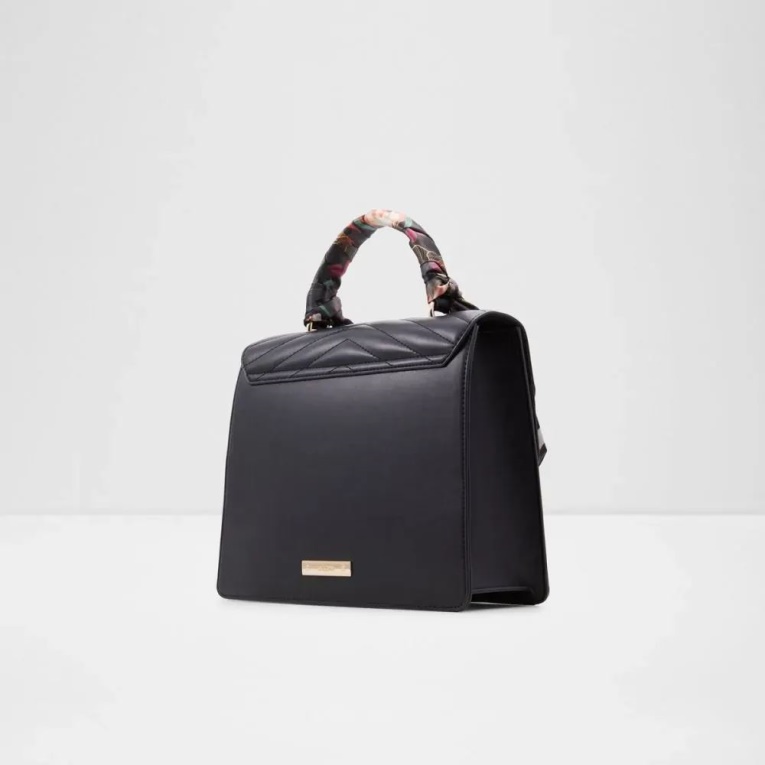 Bolso De Mano Airy Negro De Moda Para Mujer Con Asa Superior Aldo