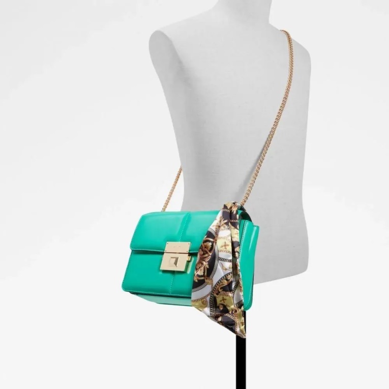 Moda Aldo Albonnon Bolso De Mano De Mujer Bandolera Verde