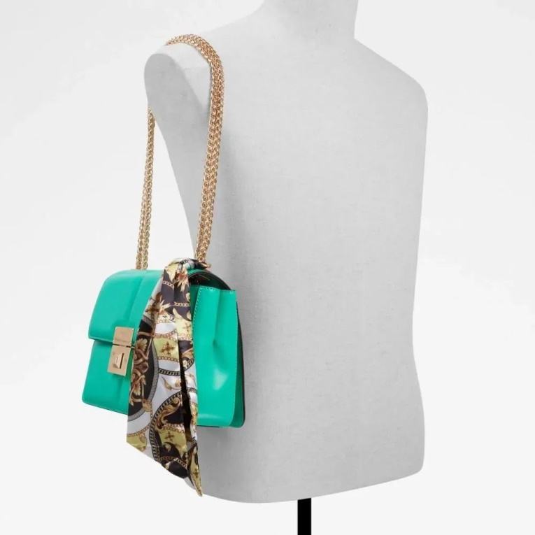 Moda Aldo Albonnon Bolso De Mano De Mujer Bandolera Verde