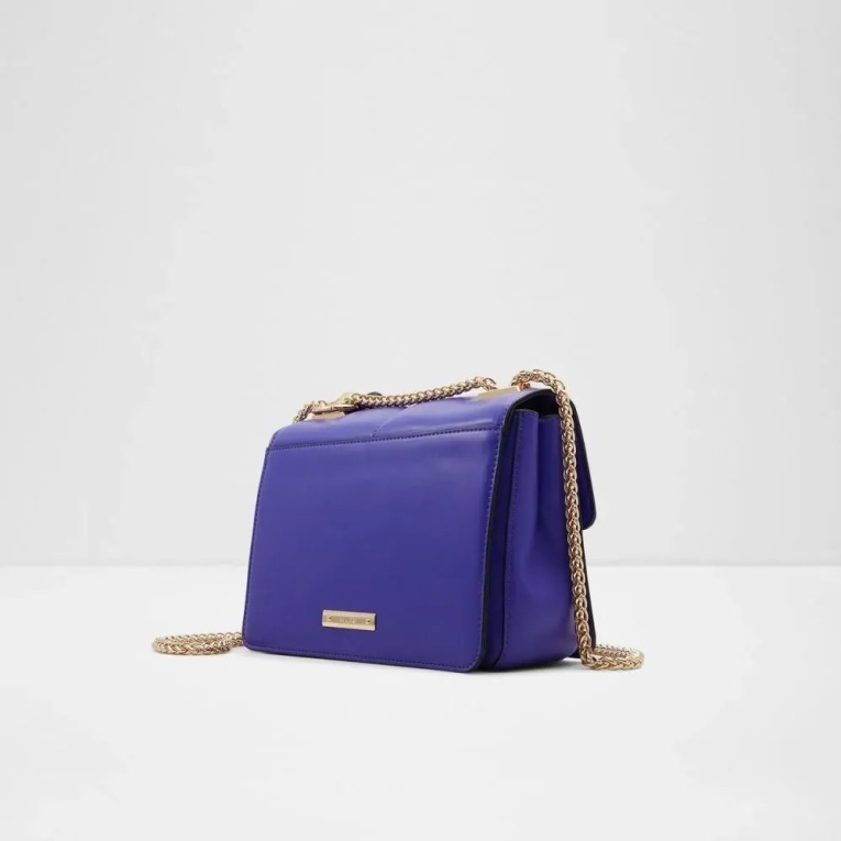 Bolso Bandolera De Mujer Aldo Fashion Albonnon Morado Medio