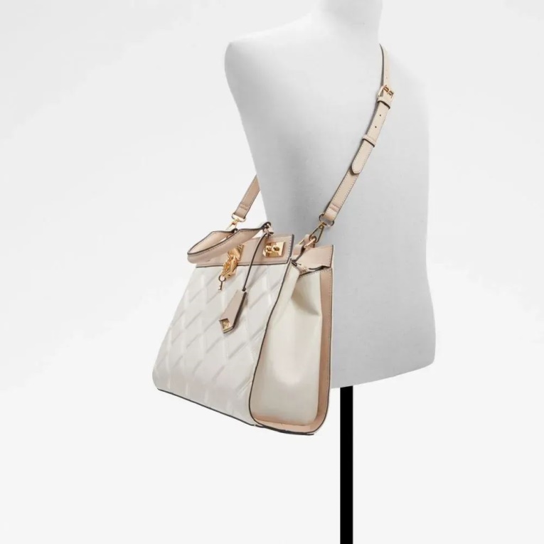 Moda Aldo Annandra Mujer Bolso Satchel Hueso Multi