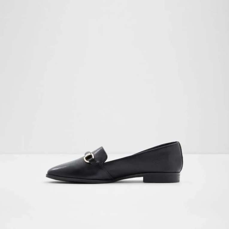 Negro Aldo Fashion Applegum - Sandalias De Mujer Con Tacón Plano