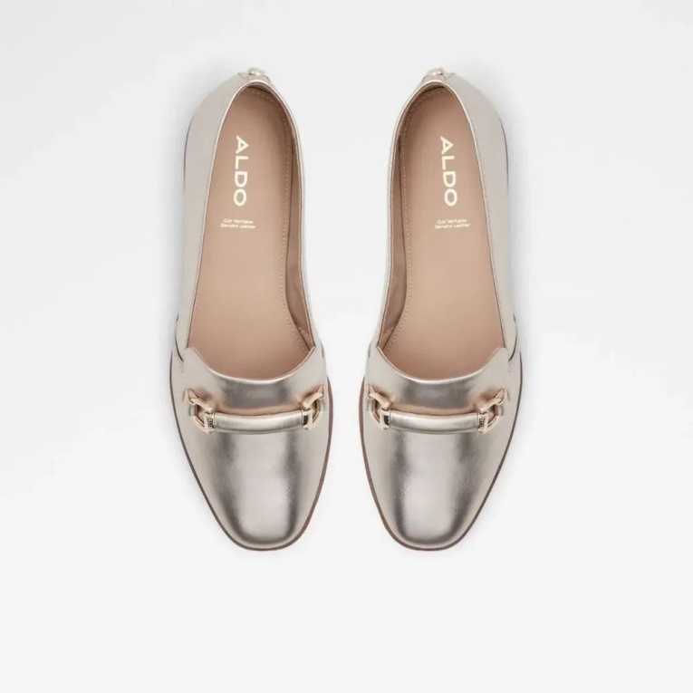 Other-silver Applegum Slip De Mujer Con Tacón Plano Aldo Fashion