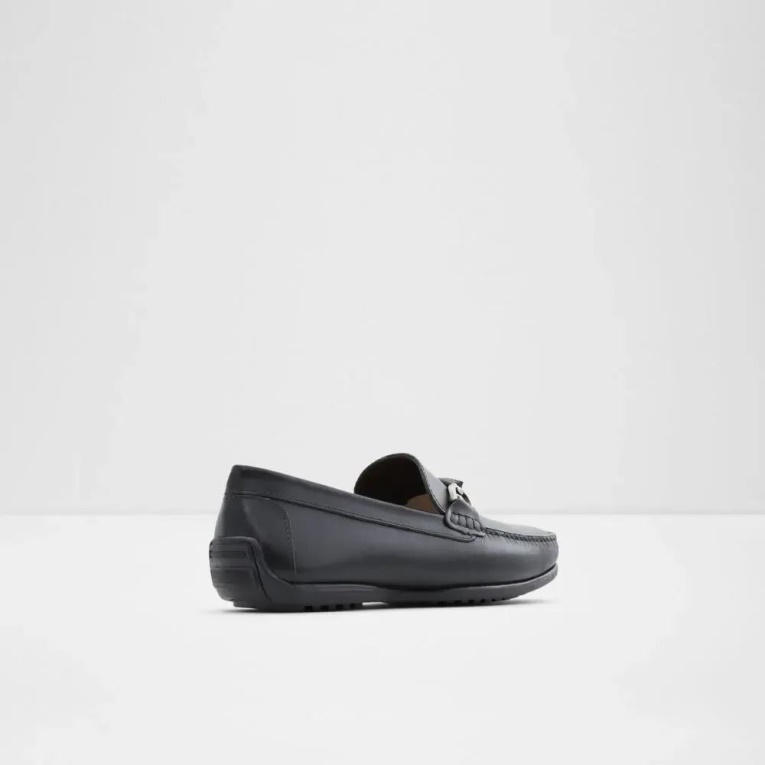 Mocasines Sin Cordones Arborio De Aldo Black Fashion Para Hombre