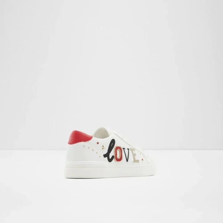 Astendacia Zapatillas Bajas Mujer Moda Aldo Rojo