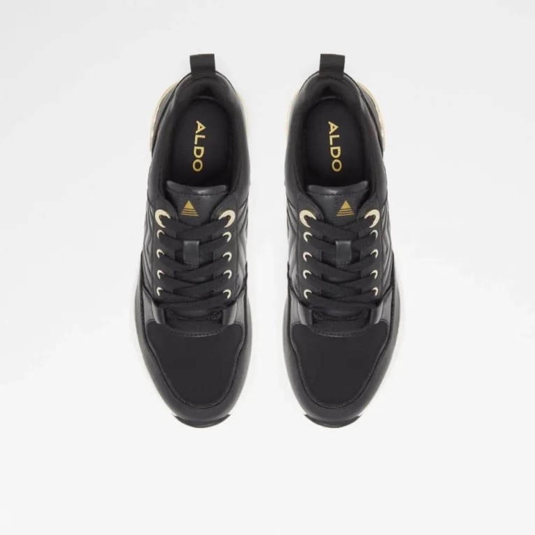 Negro Asilahan Mujer Cuña Zapatillas Moda Aldo