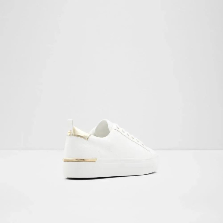 Blanco Astalewen Zapatillas Con Cordones De Mujer Aldo Fashion