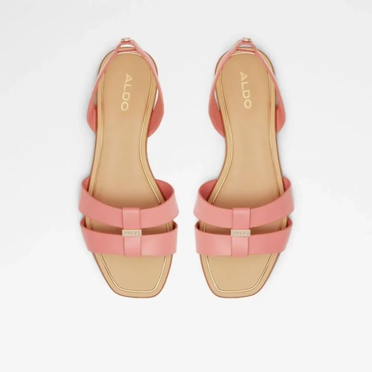 Balera Mujer Sling Back Flat Sandalia Fashion Aldo Otro Rosa