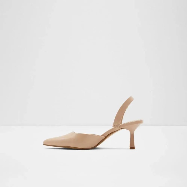 Basanti Mujer Sling Back Novedad Talón Aldo Moda Hueso