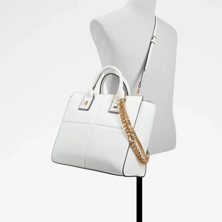 Bolso De Mano De Mujer Aldo Bayweth Blanco De Moda
