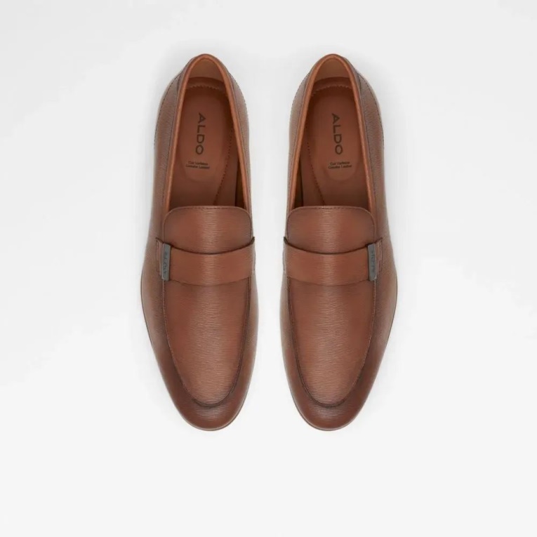 Cognac Benleflex Mocasín Sin Cordones Para Hombre Moda Aldo