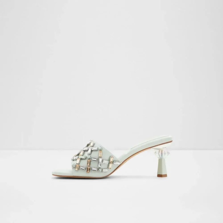 Moda Verde Claro Berna Mujer Slip On Sandalia Aldo