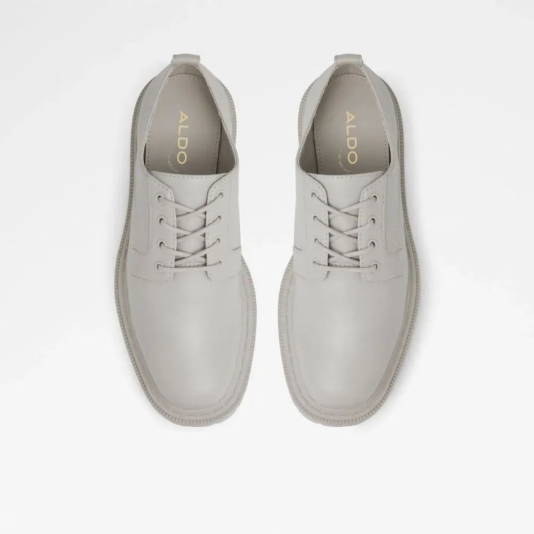 Aldo Fashion Bigmove Mujer Lug Suela Oxford Zapato Gris Claro