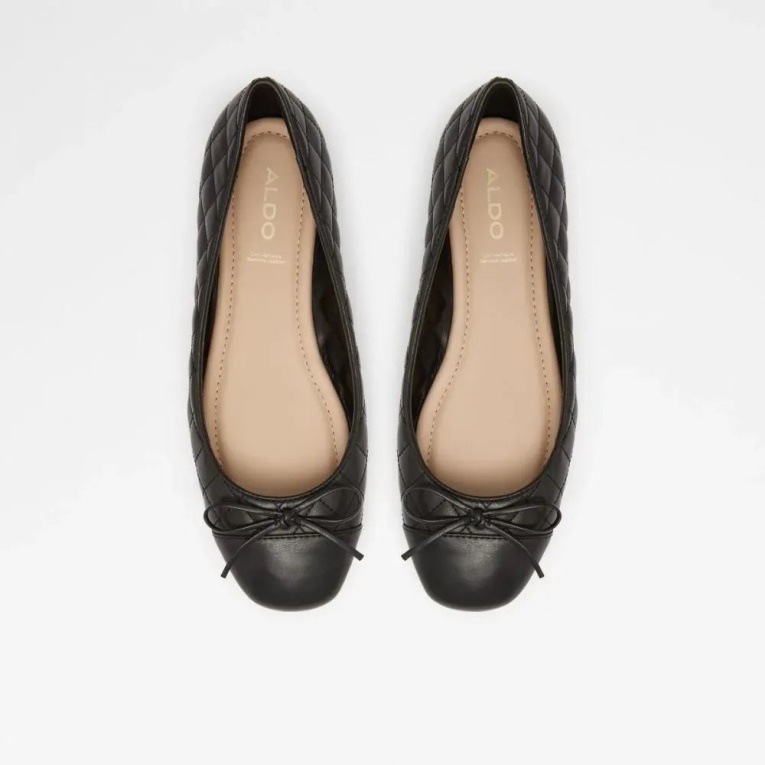 Negro Braylynn Bailarinas De Mujer Planas Moda Aldo