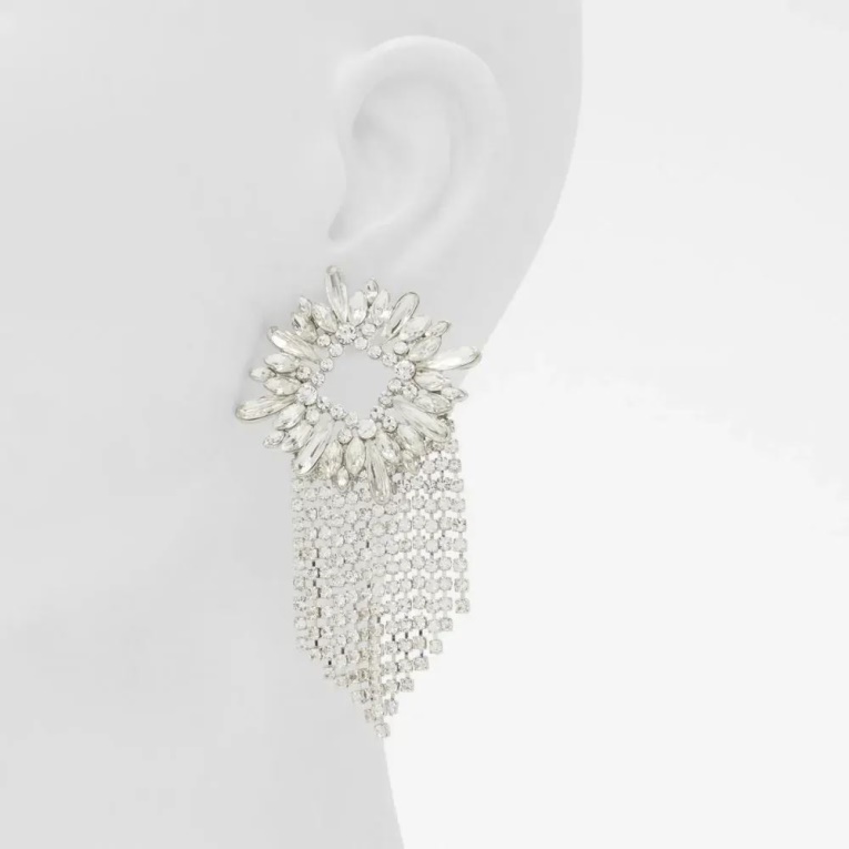 Aldo Cascada Accesorios Mujer Pendientes Plata/transparente Multi Moda