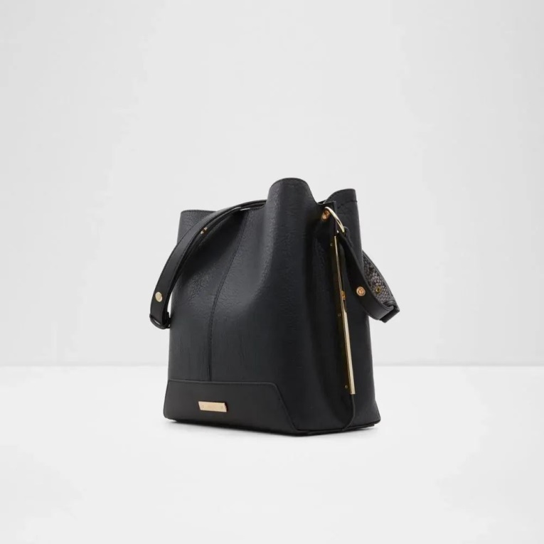 Aldo Fashion Callia Bolso De Mano De Mujer Bolso Bombonera Negro