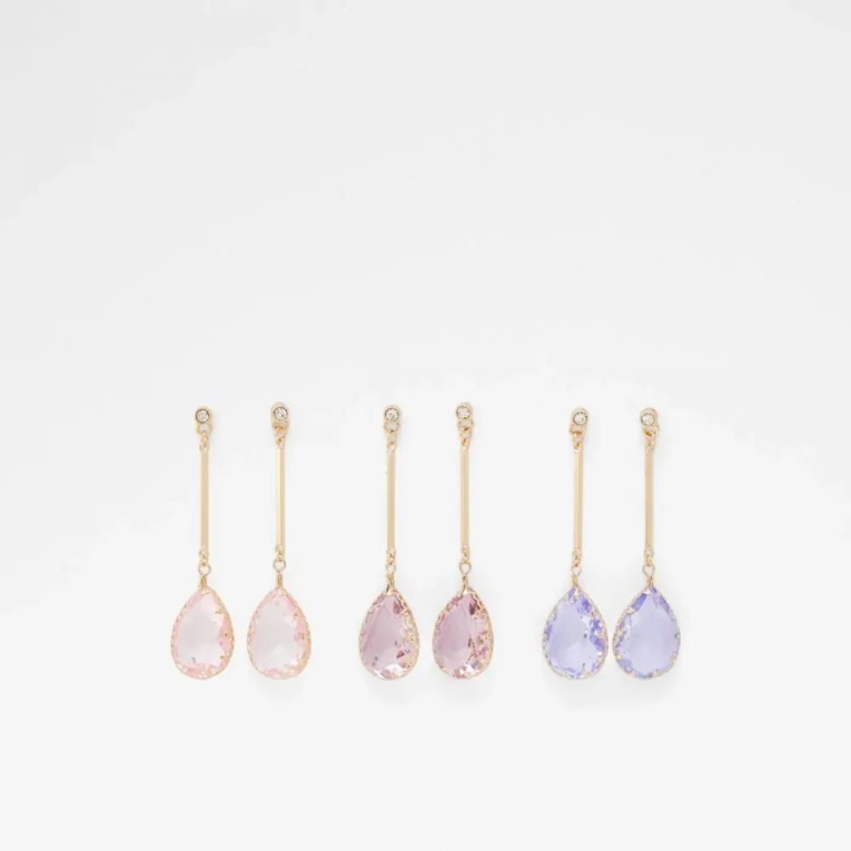 Aldo Metallic Multi Fashion Cares-na Accesorios Mujer Aretes