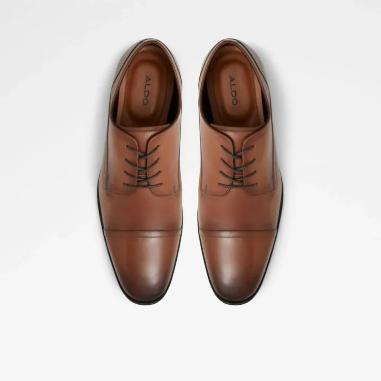 Zapato Oxford Con Cordones Para Hombre Cadigok Coñac De Moda Aldo