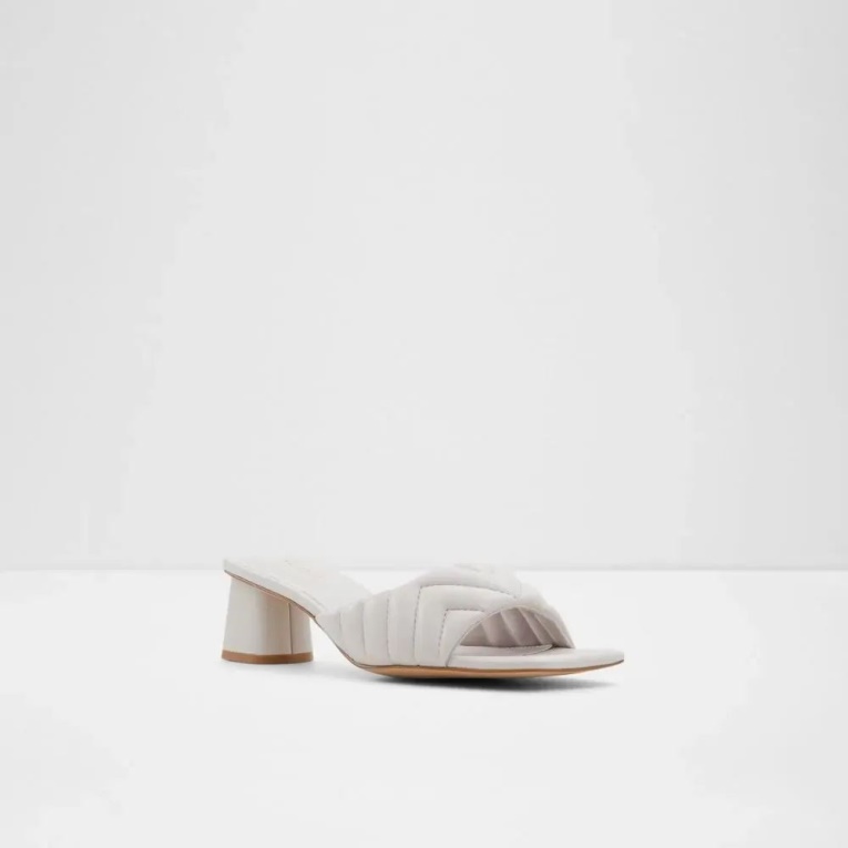 Aldo Fashion Celesta Sandalia De Mujer Con Tacón Bajo En Bloque Otro Gris