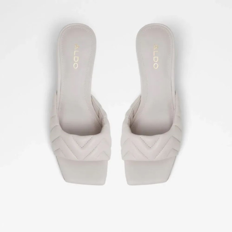 Aldo Fashion Celesta Sandalia De Mujer Con Tacón Bajo En Bloque Otro Gris