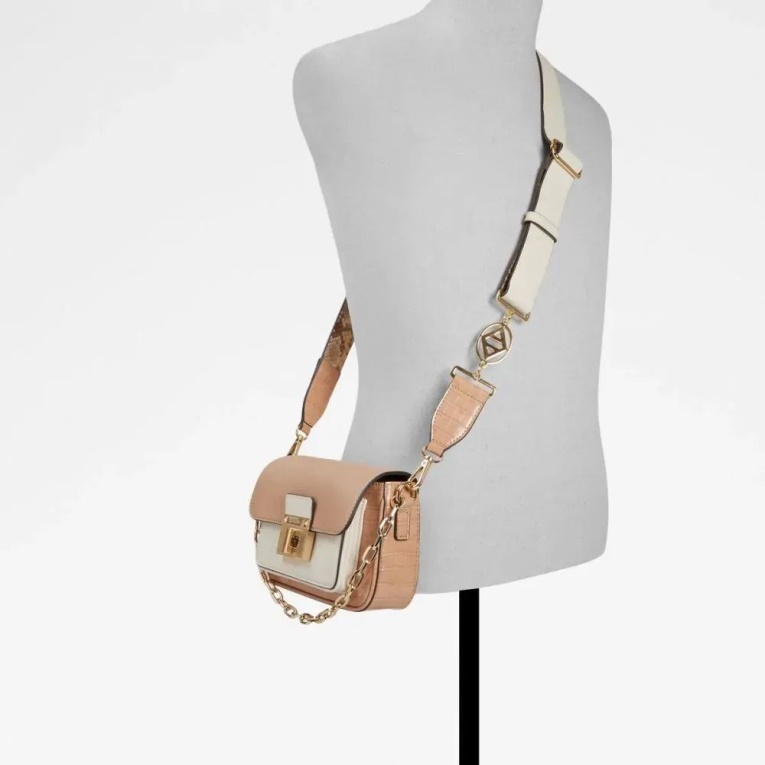 Bolso De Mano De Mujer Aldo Fashion Marrón Claro Celestica