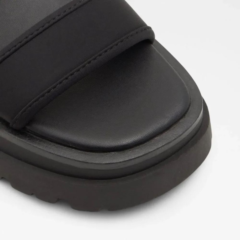 Cendrix Mujer Lug Suela Sandalia Moda Aldo Negro