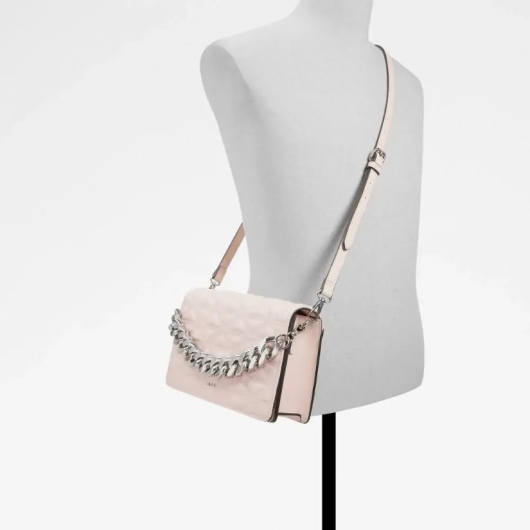 Aldo Chy Bolso De Mano De Mujer Bolso De Hombro Rosa Claro Moda