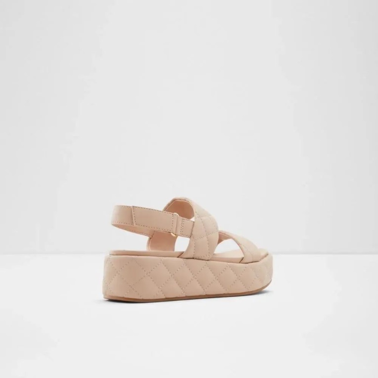Aldo Fashion Cossette Sandalias De Cuña Ligeras Para Mujer Hueso
