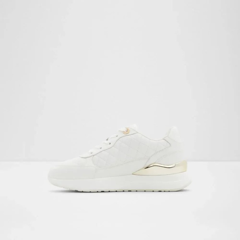 Zapatillas Jogger De Mujer Cosmicstep Blancas De Moda De Aldo