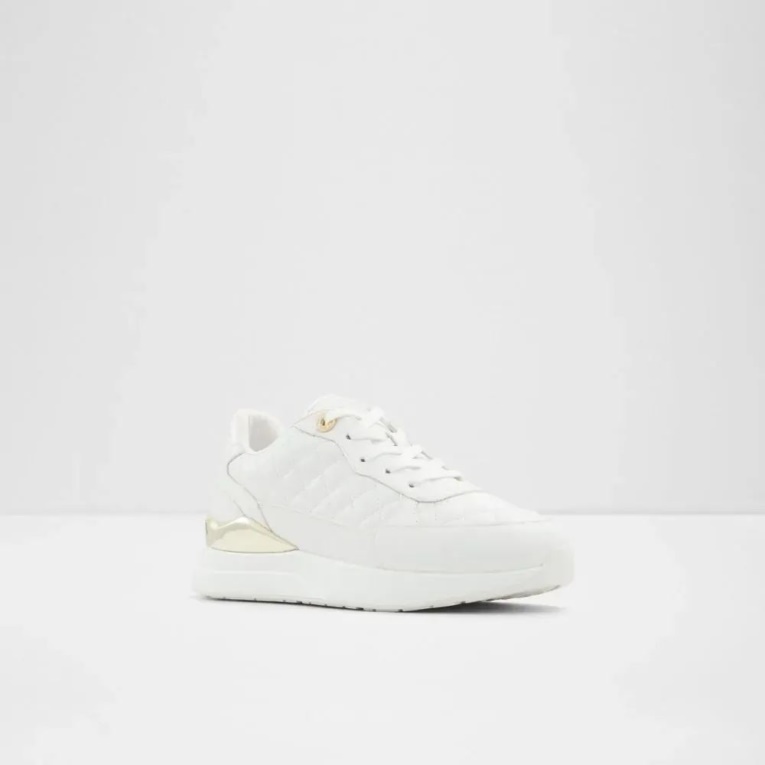 Zapatillas Jogger De Mujer Cosmicstep Blancas De Moda De Aldo