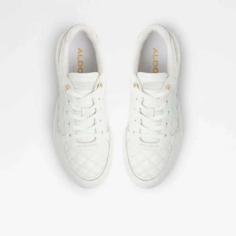 Zapatillas Jogger De Mujer Cosmicstep Blancas De Moda De Aldo