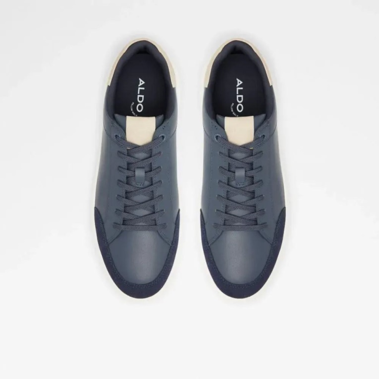 Zapatillas Deportivas Bajas Para Hombre Courtspec Azul Marino De Moda Aldo