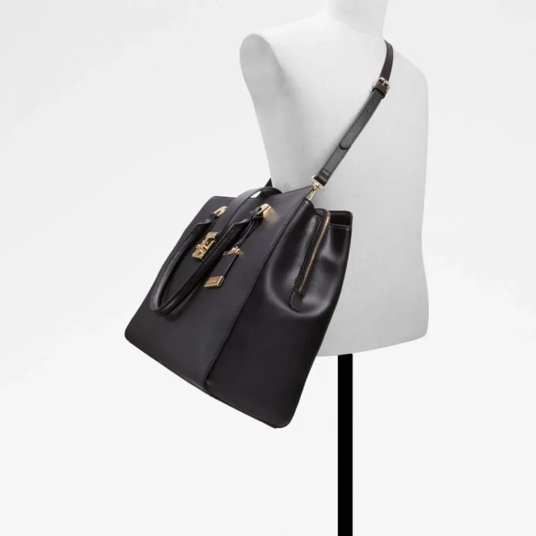 Bolso Tote Mujer Creravia Negro Aldo Fashion