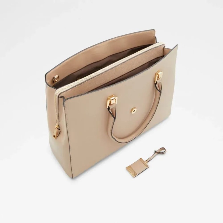 Creravia Bolso De Mujer Bolso De Mano Moda Marrón Medio Aldo