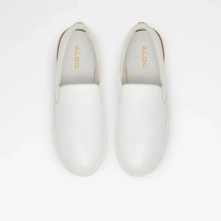 Blanco Aldo Fashion Crendann Zapatillas Bajas De Mujer