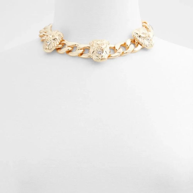 Moda Aldo Negro/oro Multi Cytram Accesorios De Mujer Collar