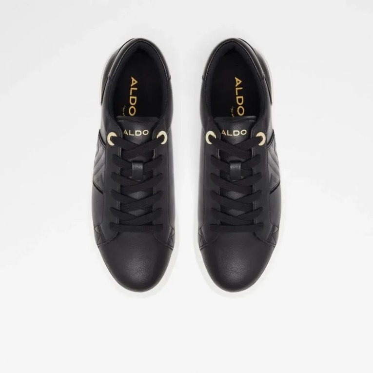 Zapatillas Bajas De Mujer Daossi De Aldo Black Fashion