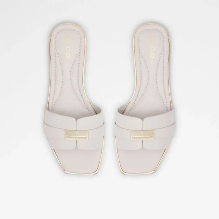 Sandalias Darine Con Punta Cuadrada Para Mujer Moda Aldo Otro Gris