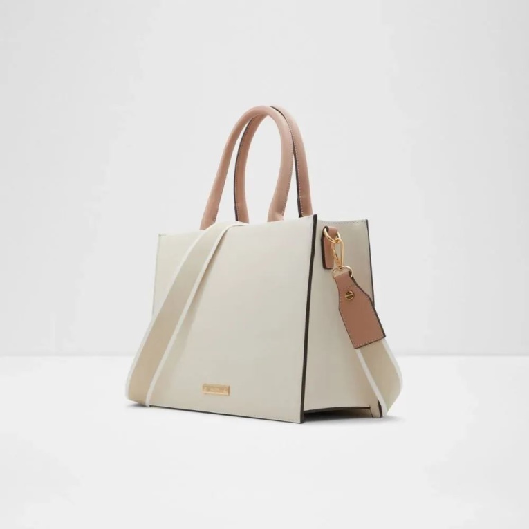 Bolso De Mano De Mujer Daspias Aldo Moda Hueso