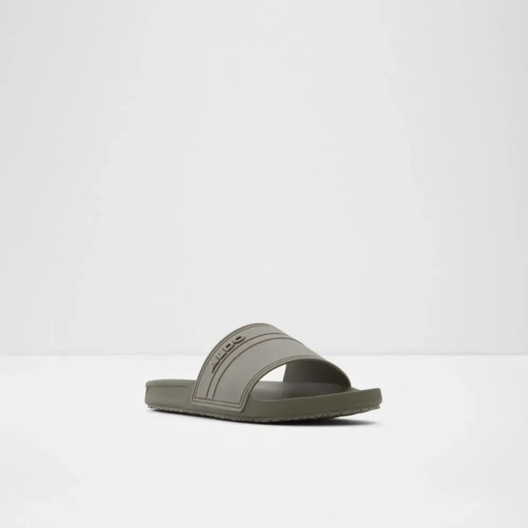 Aldo Dinmore Chanclas Para Hombre Otro Verde Moda
