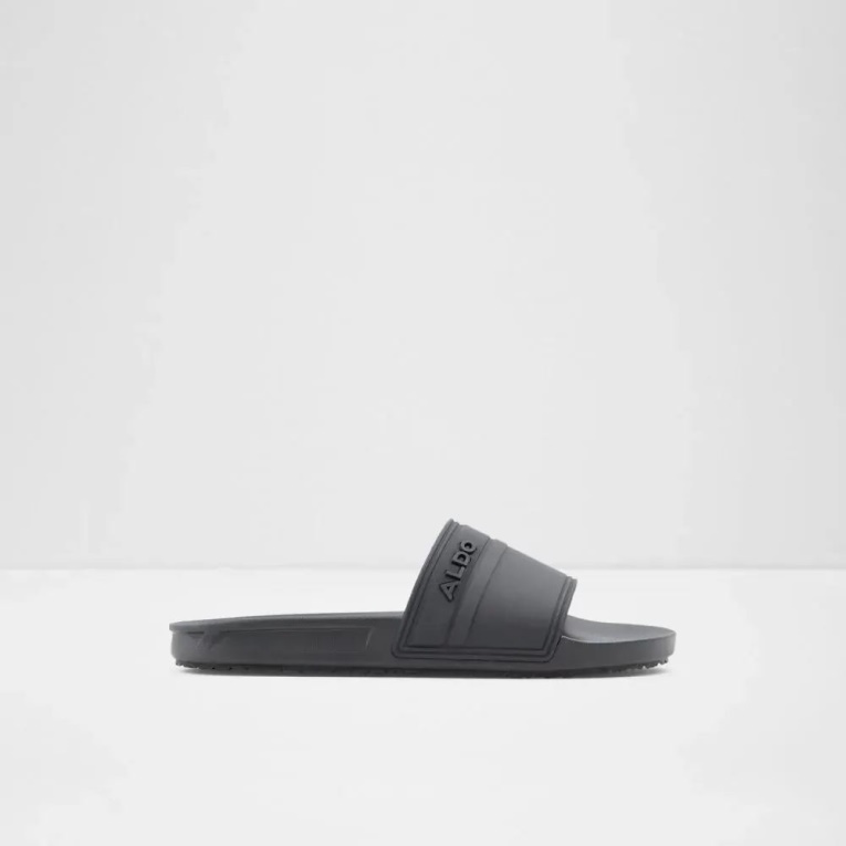 Aldo Dinmore De Moda Para Hombre Slide Sandalia Negro