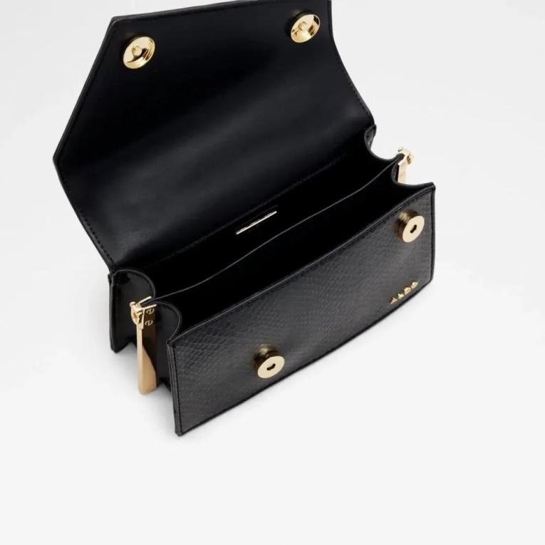 Aldo Fashion Drienia - Bolso De Mano Para Mujer, Asa Superior, Color Negro