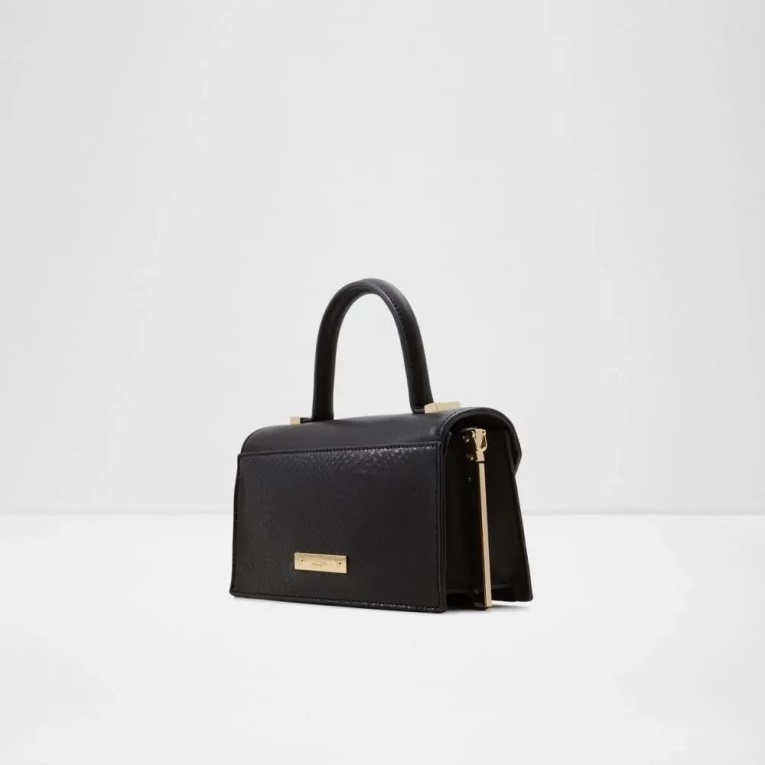 Moda Aldo Drienia Mujer Bolso De Mano Asa Superior Negro