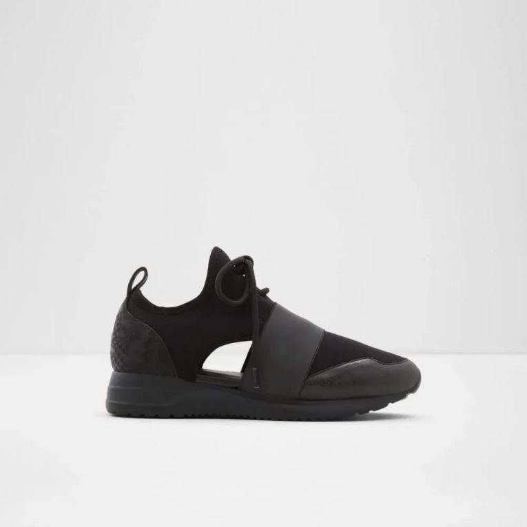 Negro - Zapatillas De Deporte De Mujer Con Suela Jogger Dwiedia De Aldo Fashion