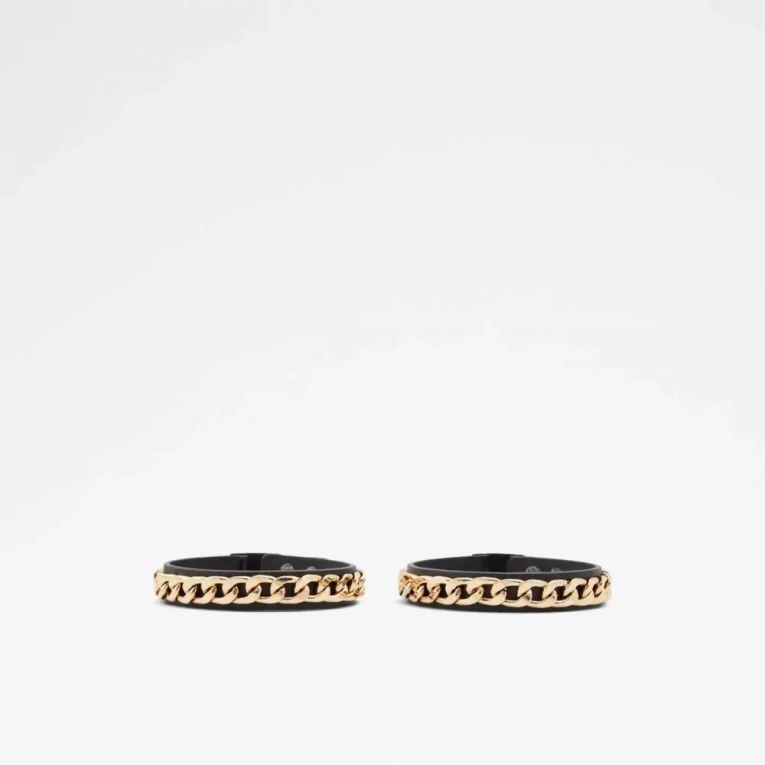 Negro/dorado Multi Dwiremas Accesorios De Mujer Adorno Para Zapatos Aldo Fashion